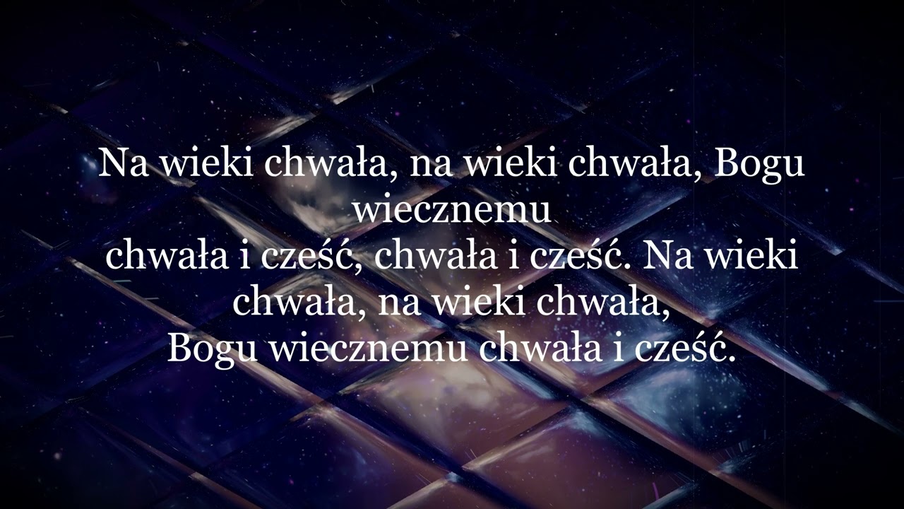 Ch&oacute;ry anielskie w niebie śpiewają