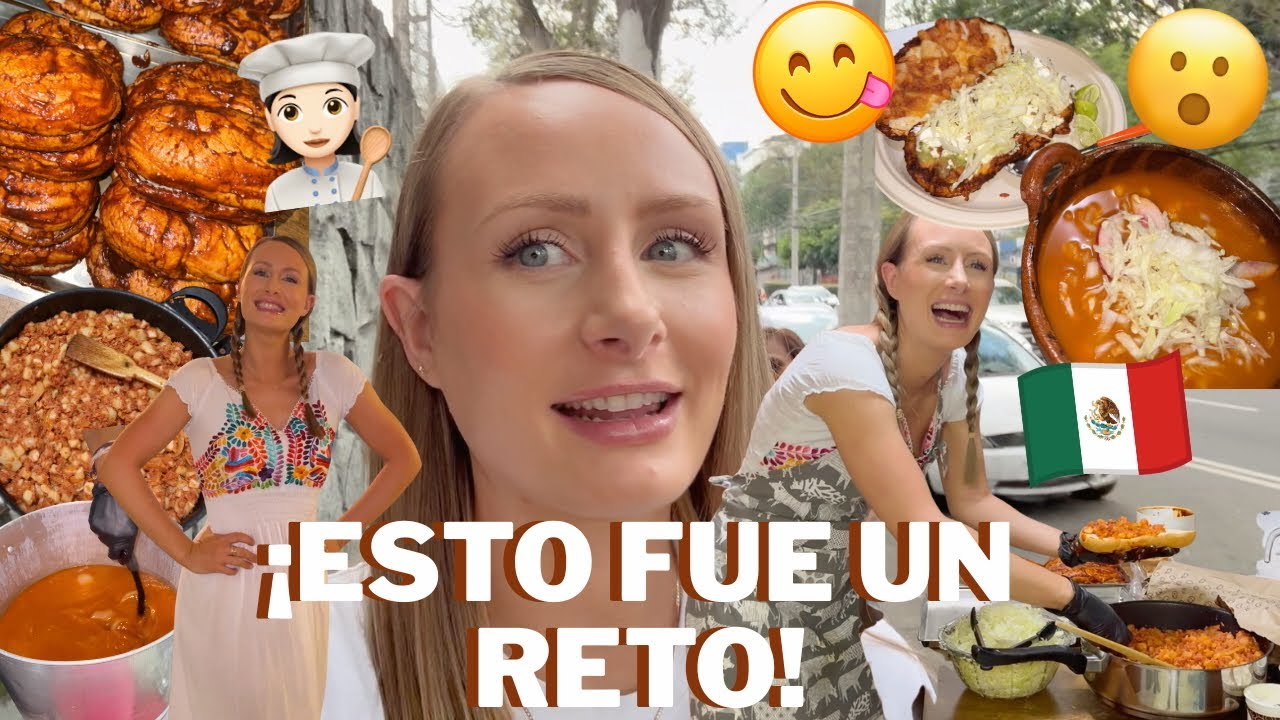 EXTRANJERA HACE LA COMIDA PARA FIESTA MEXICANA | POZOLE Y PAMBAZOS😱🤯🇲🇽