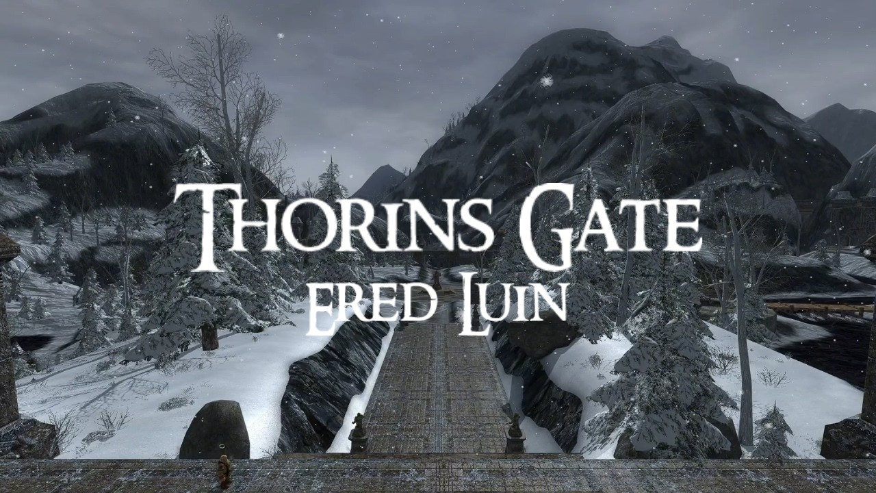 LOTRO | ERED LUIN | Thorin's Gate | Music & Ambience | 1 Hour
