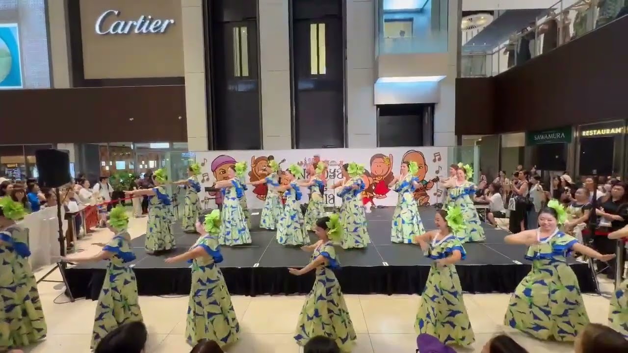 2025年8月23日(土)「NAGOYA de HULA」フラダンス「Kuu Poliahu」