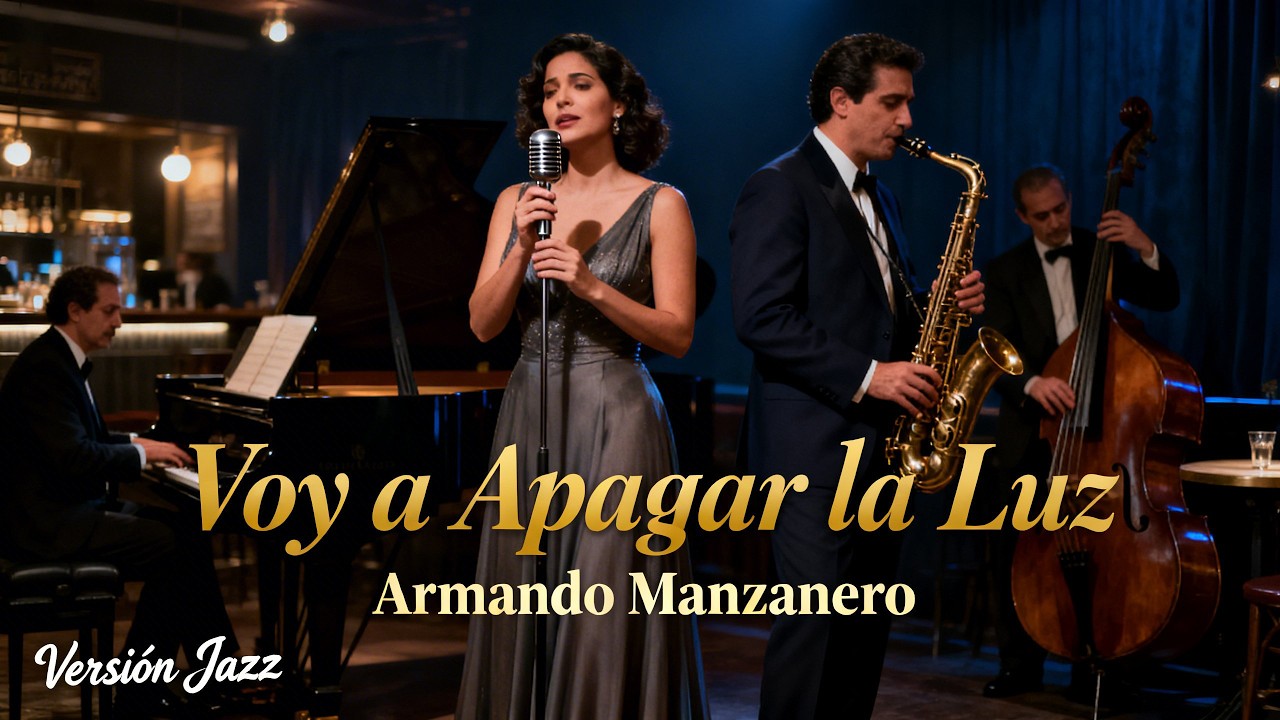 Voy a Apagar la Luz – Armando Manzanero | Cover Bolero Jazz | Jazz Latino y Música Romántica