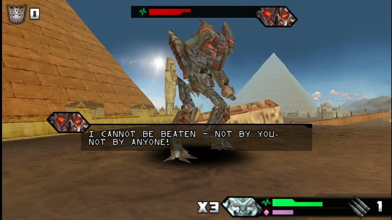 Transformers: Revenge Of The Fallen (PlayStation Portable) | Part 25: Final Part (Decepticon Fact.)