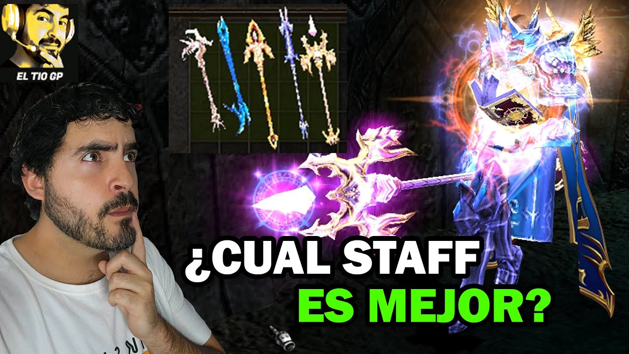 ¿CUAL STAFF ES MEJOR?| PRECIO & UTILIDAD🤔| Muonline S17.1
