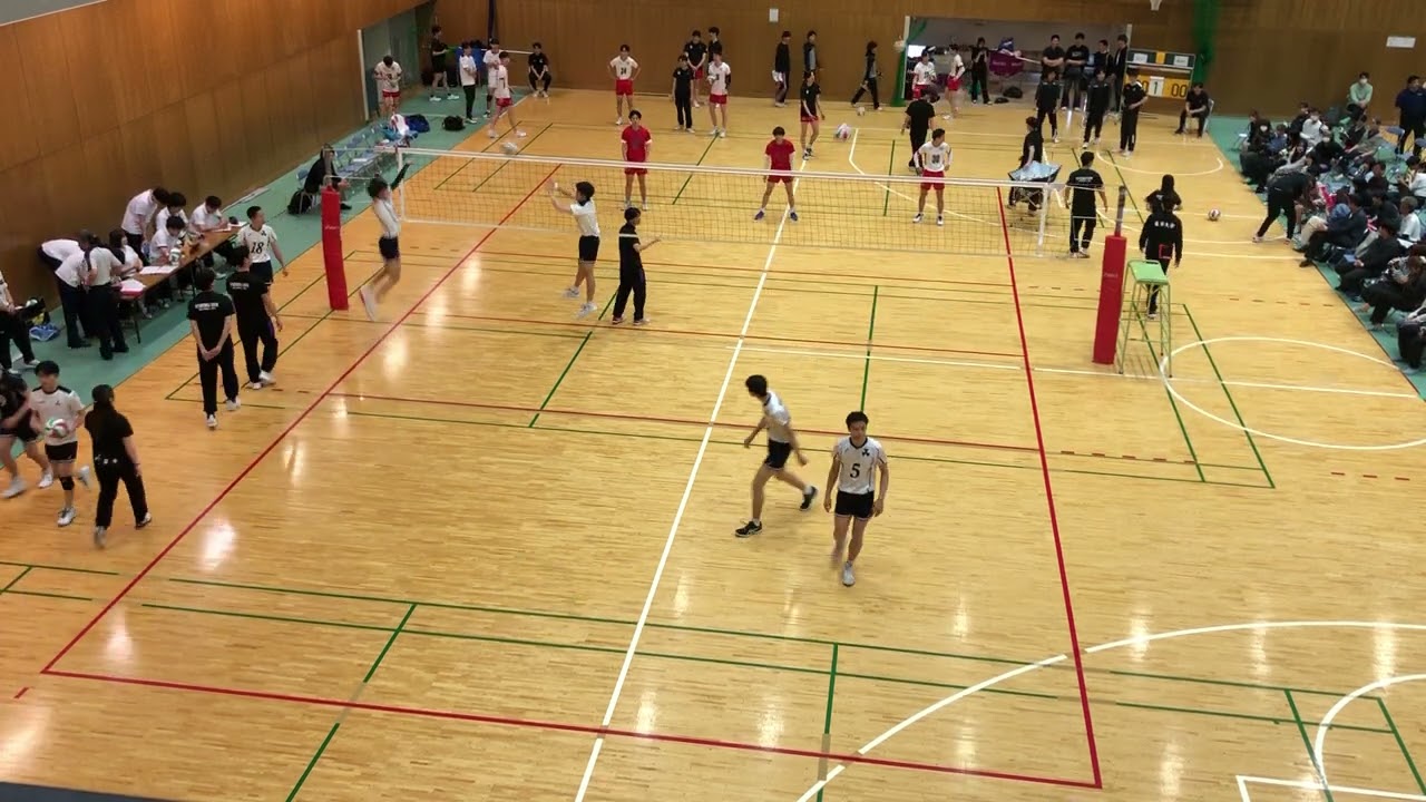 イエローカード！？大学バレーボール　同志社大学🆚龍谷大学
