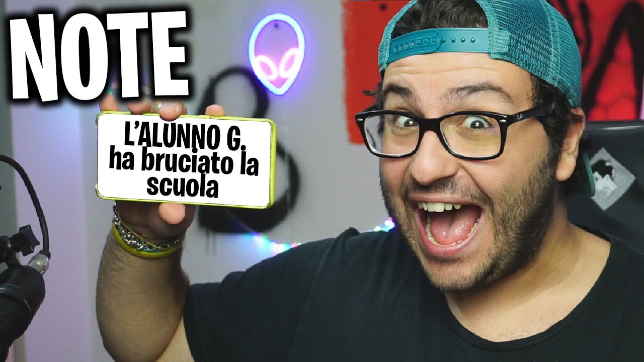 Marcy e @Baddi leggono NOTE SCOLASTICHE con l'aspirapolvere