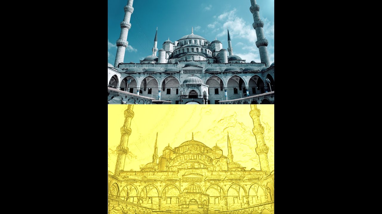 ArtCAM tutorial-Sultan Ahmed mosque making a relief from a picture in 10 minutes-By ArtCam zone