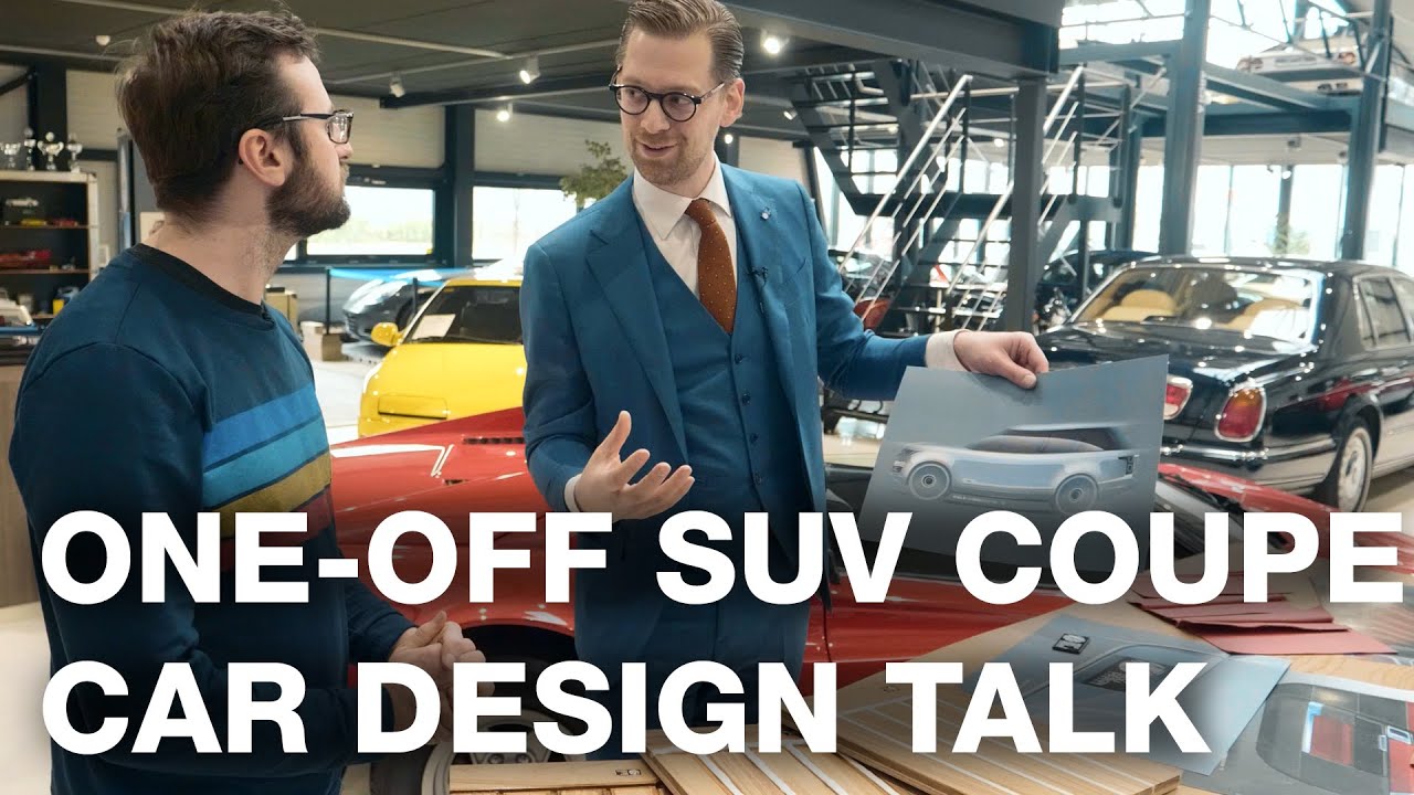 Luxury SUV Coupe: Adventum Coupe interview with Autofans.be (+subs!) | Niels van Roij Design