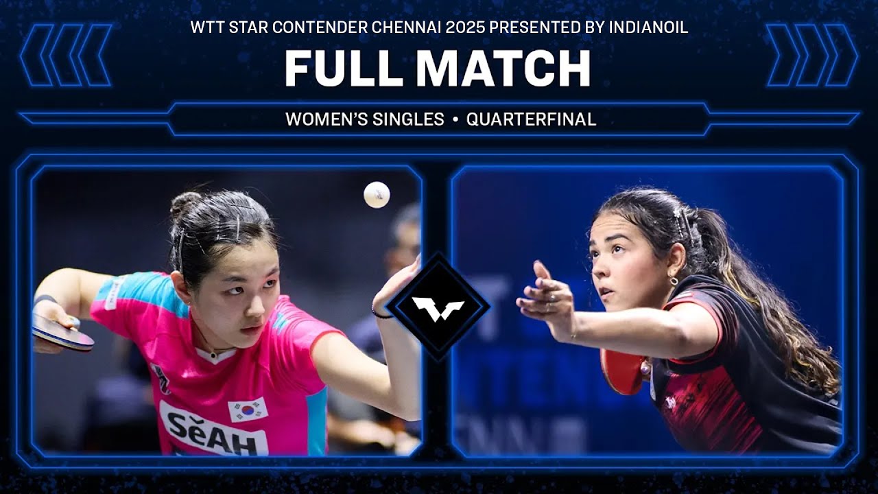 FULL MATCH | Kim Nayeong vs Adriana Diaz | WS QF | #WTTChennai 2025