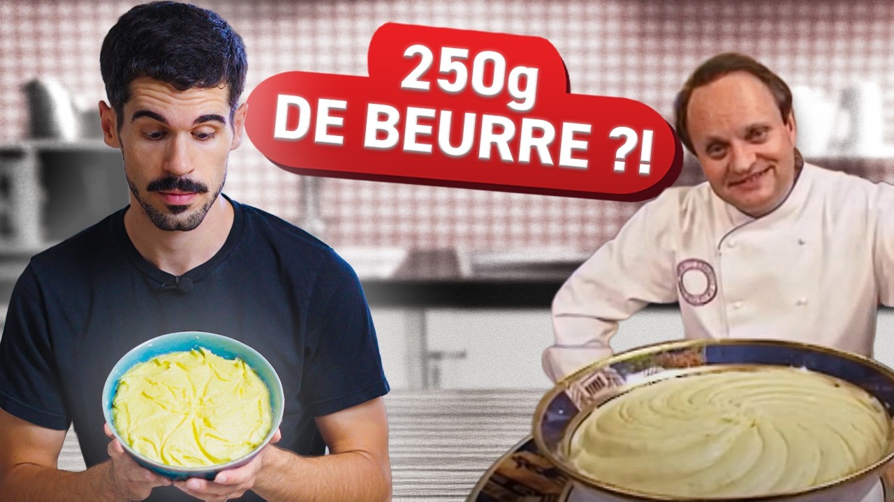 Je fais la MEILLEURE PURÉE du monde (purée Joël Robuchon)