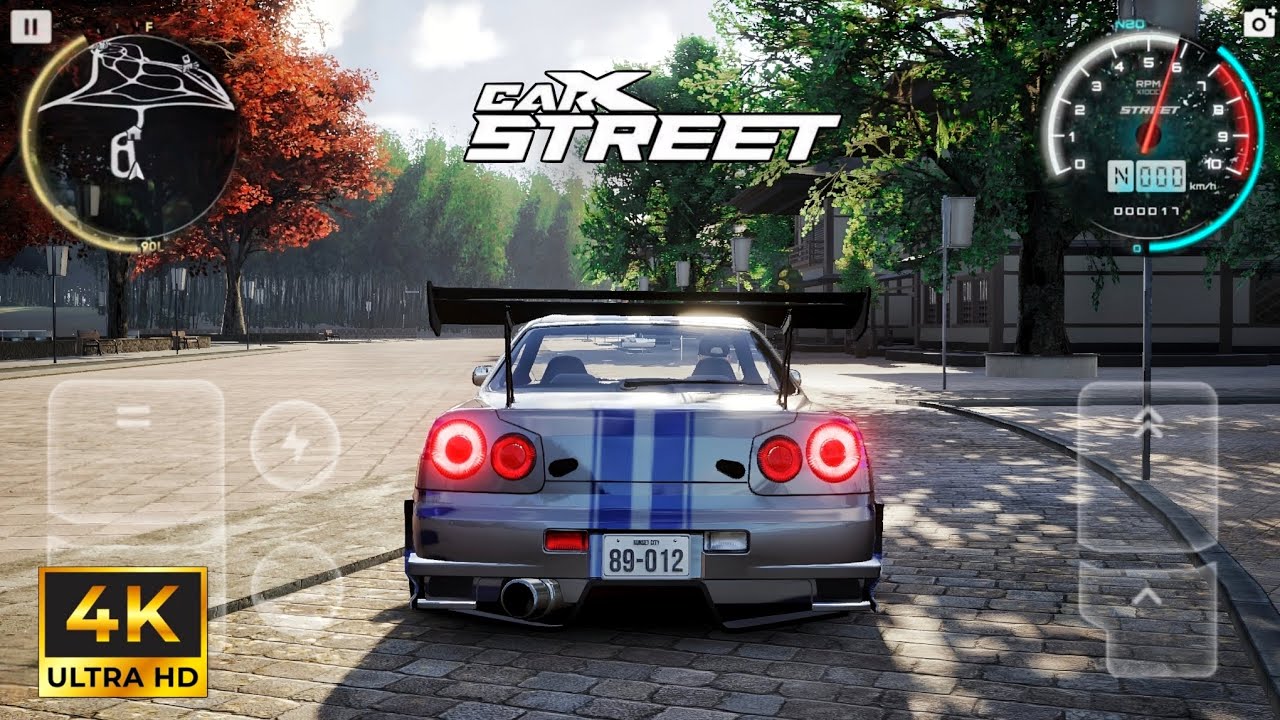 Poco F7 CarX Street Nissan Skyline GTR R34 Gameplay Max Graphics 4K🔥