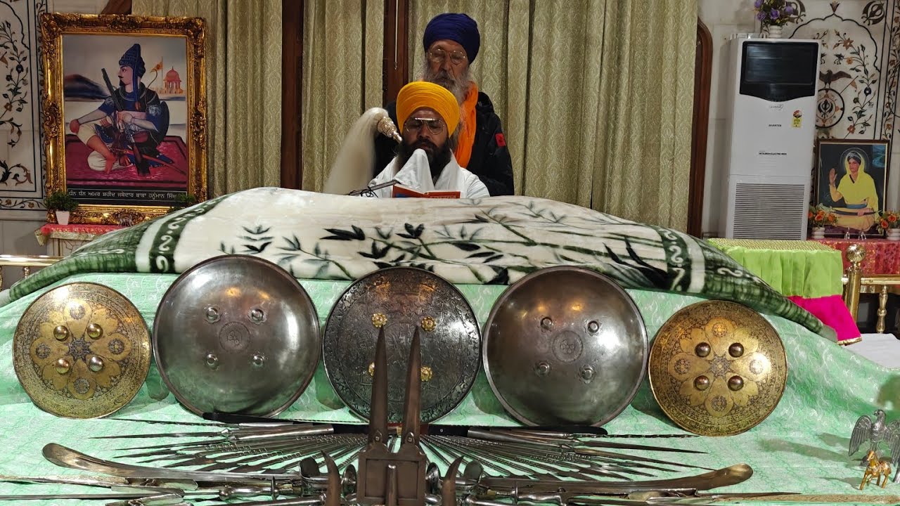 ੴ ਜਪਜੀ, ਜਾਪ, ਚੌਪਈ, ਅਨੰਦ । ਸ੍ਰੀ ਸਿੰਘ ਸ਼ਹੀਦਾਂ, ਸੋਹਾਣਾ । Japji, Jaap, Choupai Anand Sri Singh Shaheedan