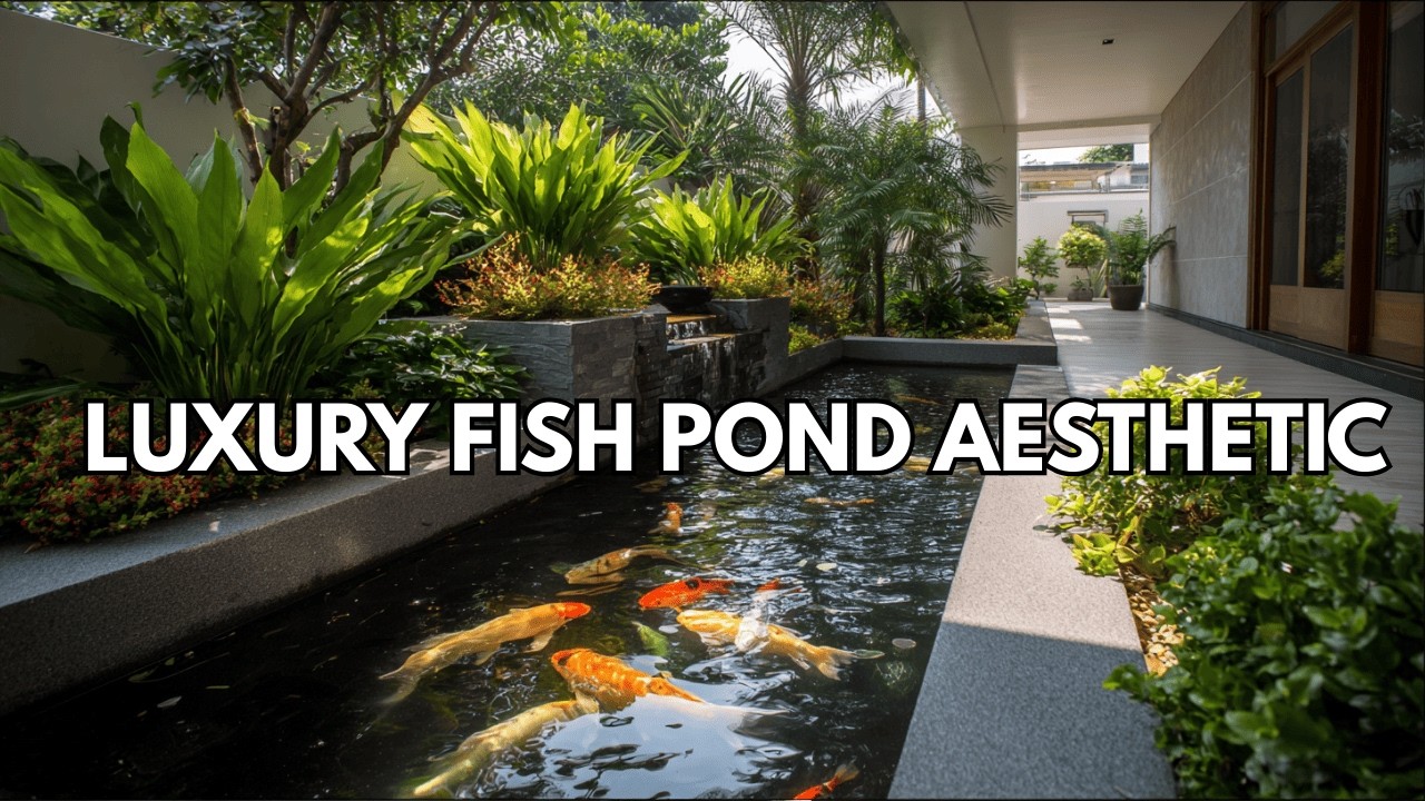 Aesthetic Luxury Fish Pond Ideas Transform Your Home Instantly