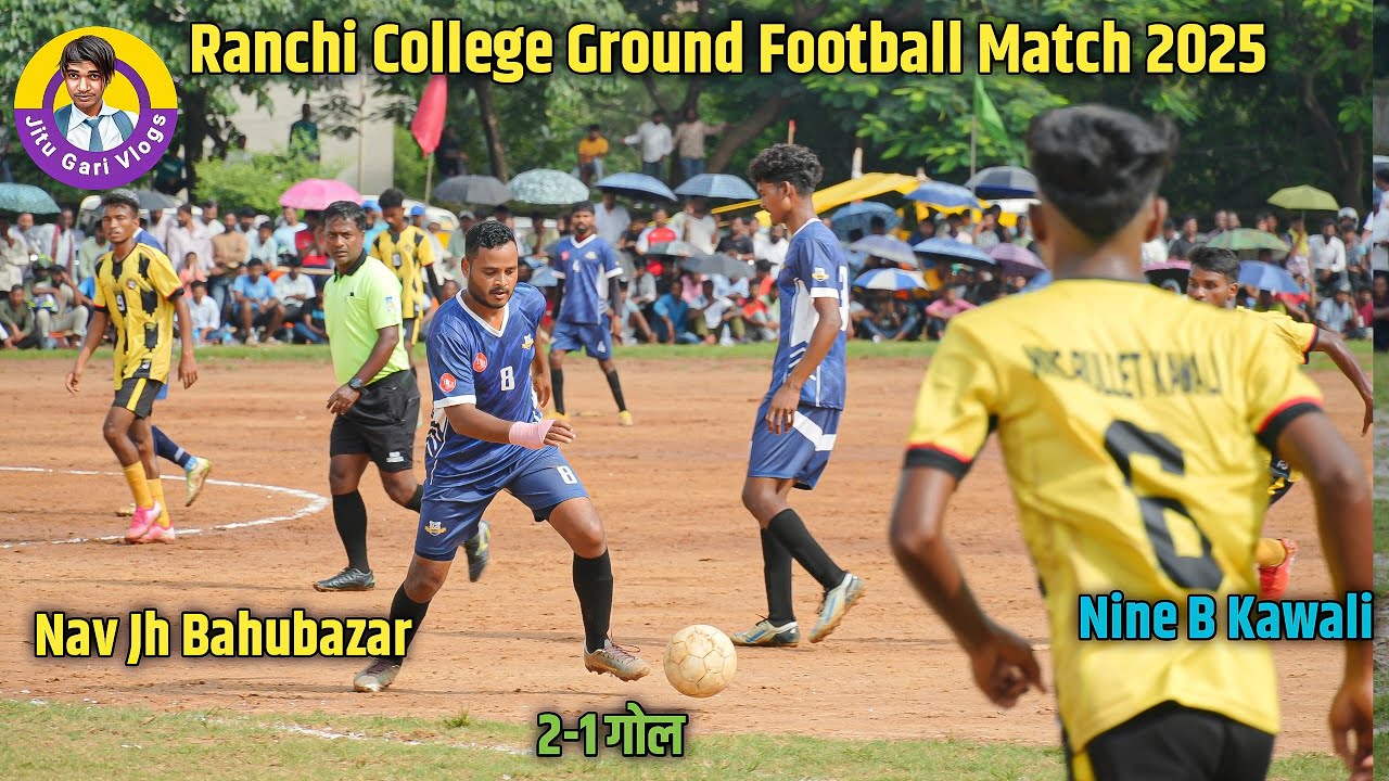 Quater Final | Nine B Kawali 02 Vs Nav Jh Bahubazar 01 | Ranchi College Ground Match 2025