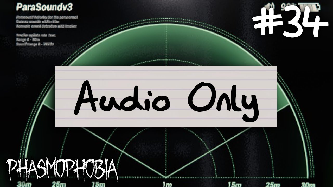 Audio Only | Phasmophobia Weekly Challenge #34