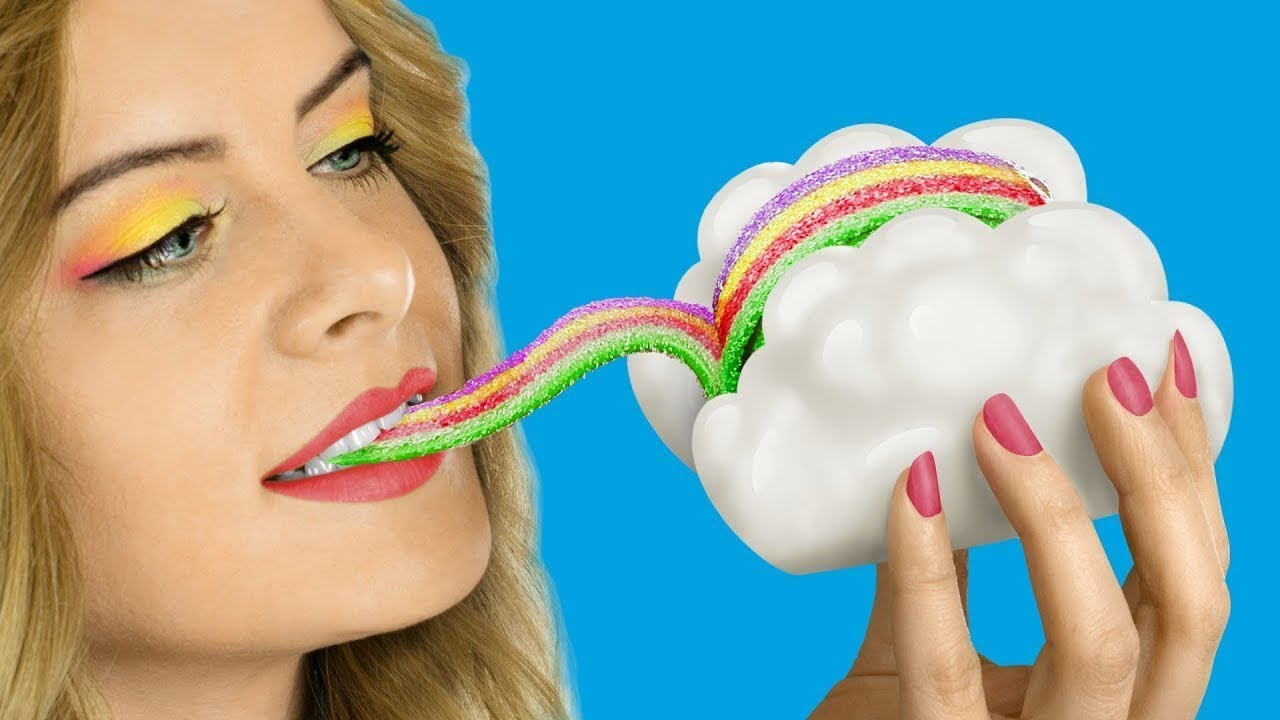 8 FOURNITURES SCOLAIRES LICORNES COMESTIBLES / ASTUCES POUR CACHER DES BONBONS EN CLASSE