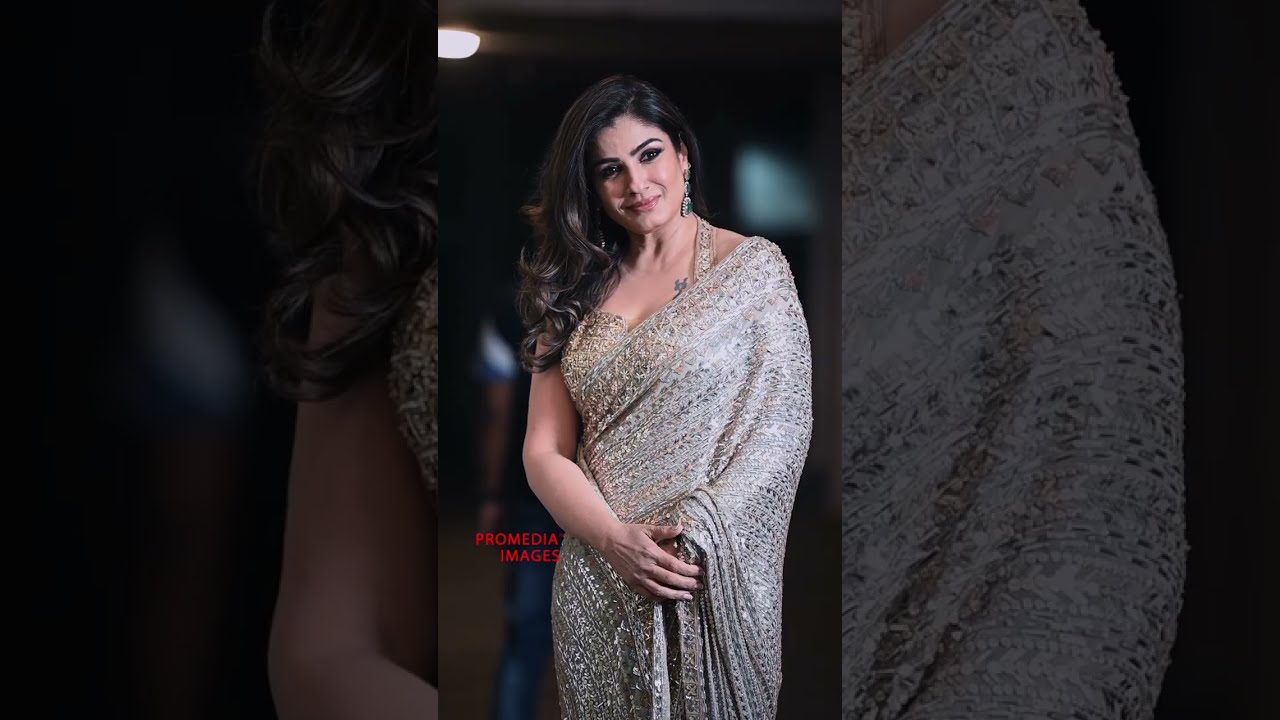 UNCUT : RAVEENA Tandon Thadani at Manish Malhotra Diwali Bash | ProMedia