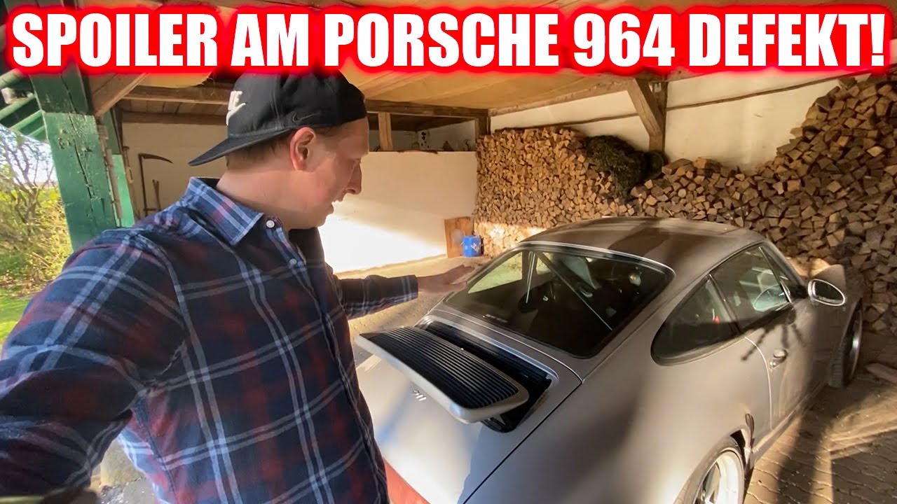 DER SPOILER AM PORSCHE 964 IST DEFEKT!
