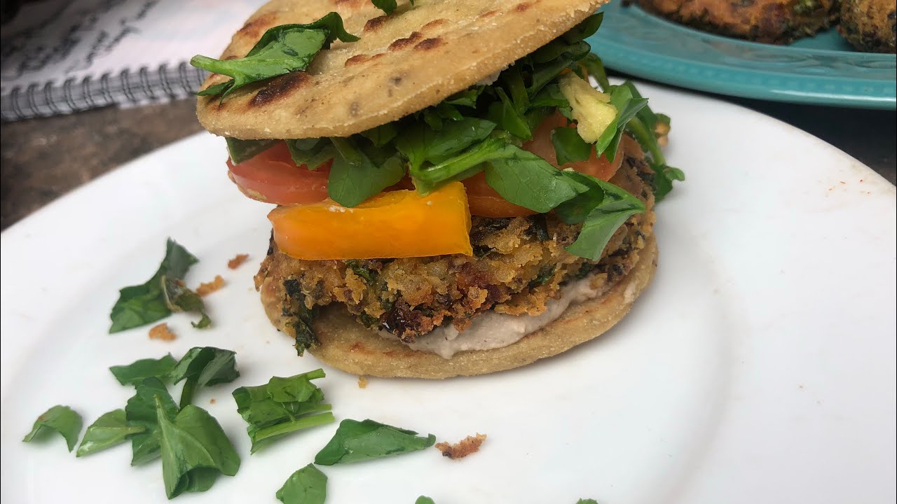 What I Eat in A Day Part 2: Spicy Kale Burger and Burro Banana Fries