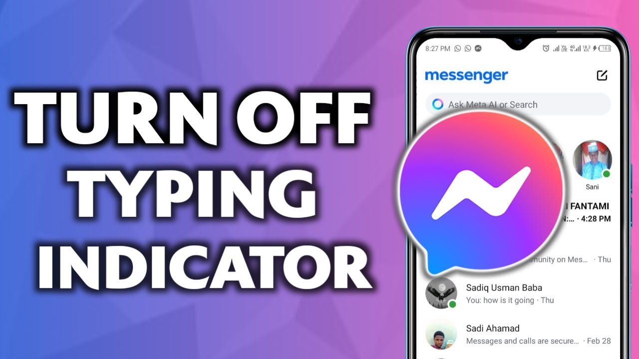 How To Turn Off Typing Indicator On Messenger
