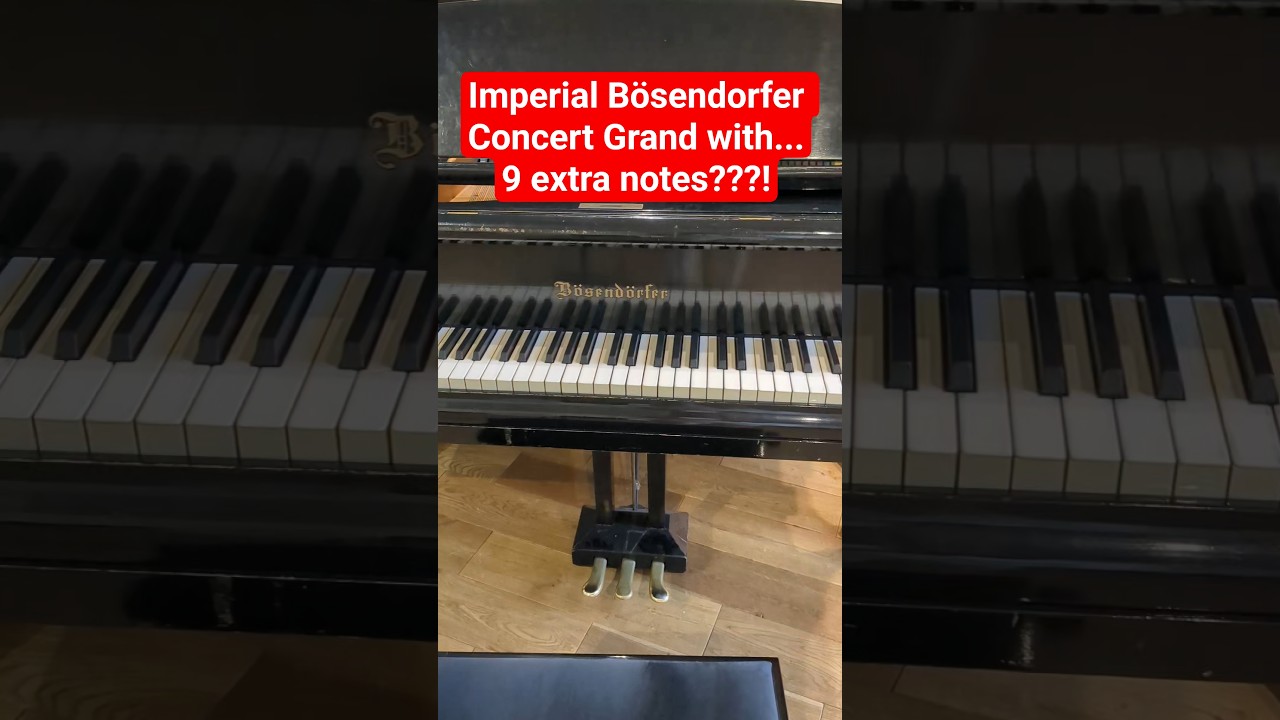 Imperial B&ouml;sendorfer Concert Grand #extrakeys #classicalpiano #classicalmusic #b&ouml;sendorfer #pianist