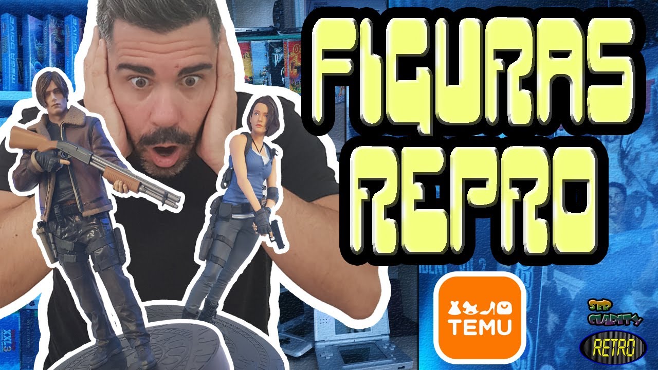 COMPRO unas FIGURAS REPRO de las ediciones COLECCIONISTA de JUEGOS en TEMU y ¡¡SORPESA!!