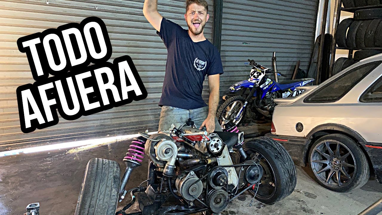 Sacando el motor del Sierra!!