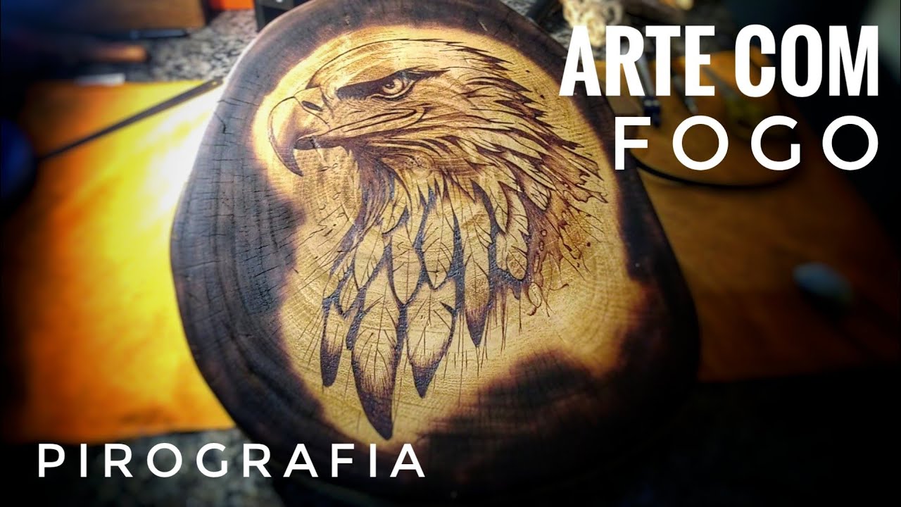 🔥 Pirografia - Arte com Fogo