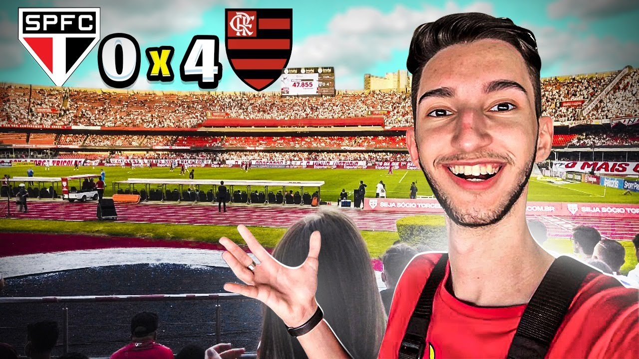 FUI NUM ESTÁDIO DE FUTEBOL PELA PRIMEIRA VEZ E O FLAMENGO AMASSOU KKKK