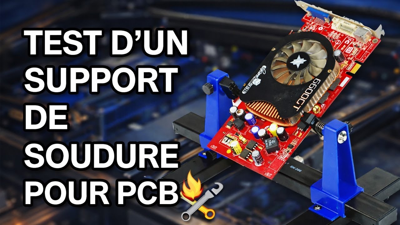 Test du Support pour pcb SN-390 de chez Pros'kit