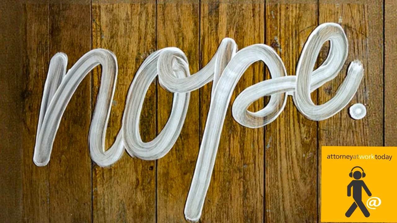 You’re Not Hired! The Rules of Non-Engagement (Letters)