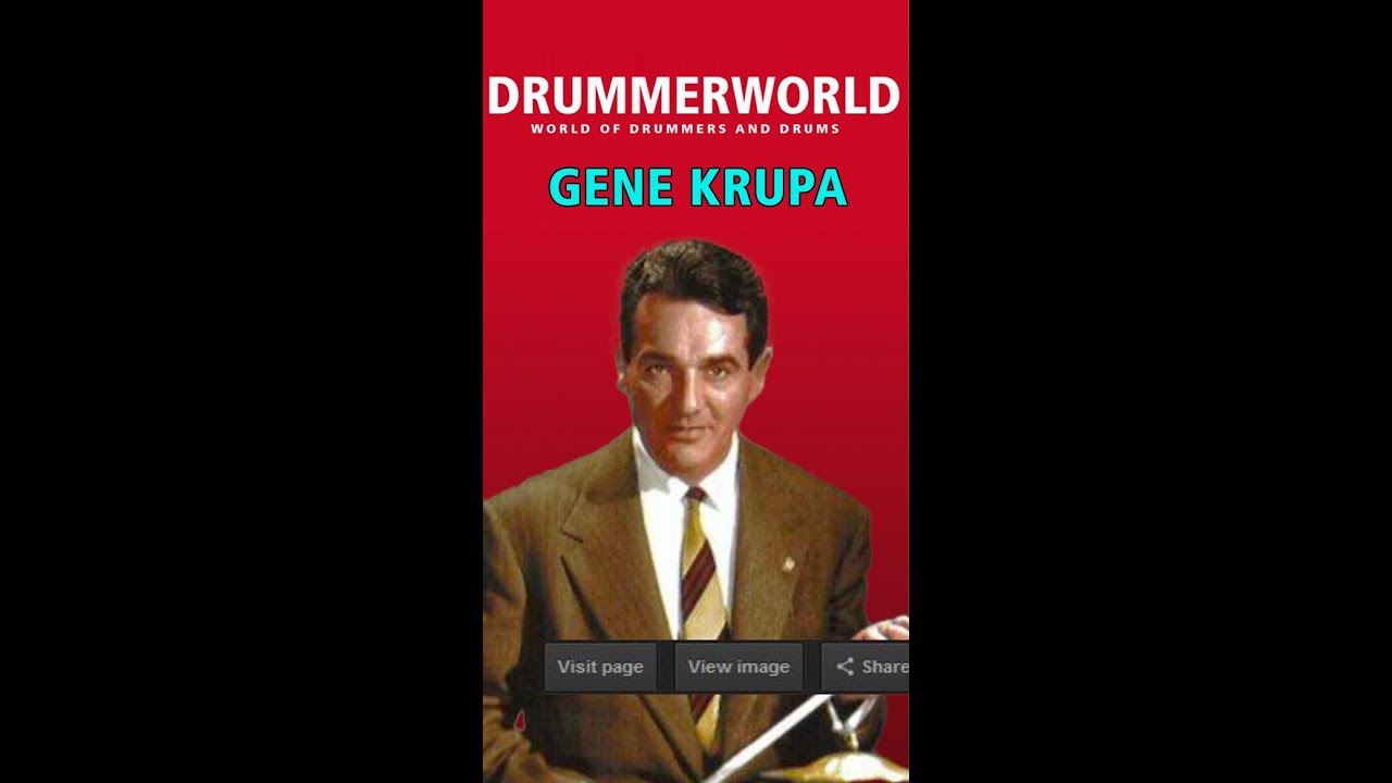 Gene Krupa SHOWTIME: Leave Us Leap - 1945 - #genekrupa #drummerworld