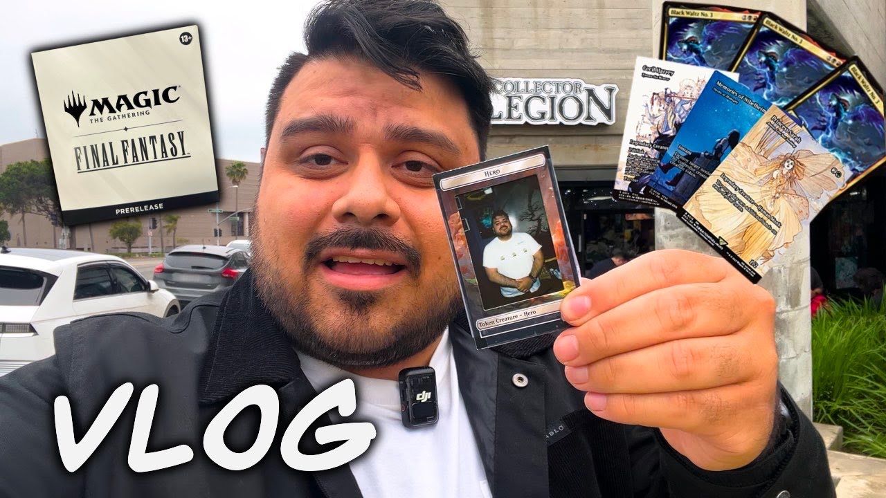 FINAL FANTASY PRE-RELEASE VLOG! | Magic The Gathering | #mtg #vlog #finalfantasy