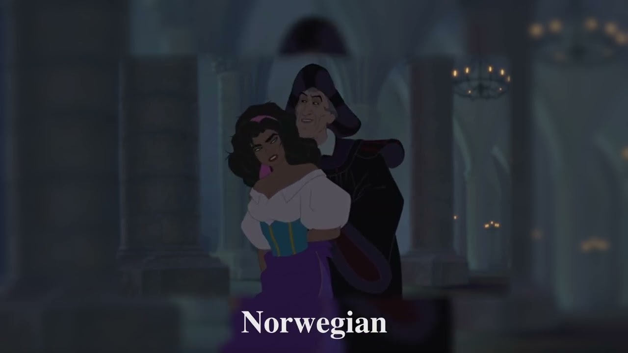 Hunchback of Notre Dame - I was just imagining a rope around that beautiful neck Multilanguage