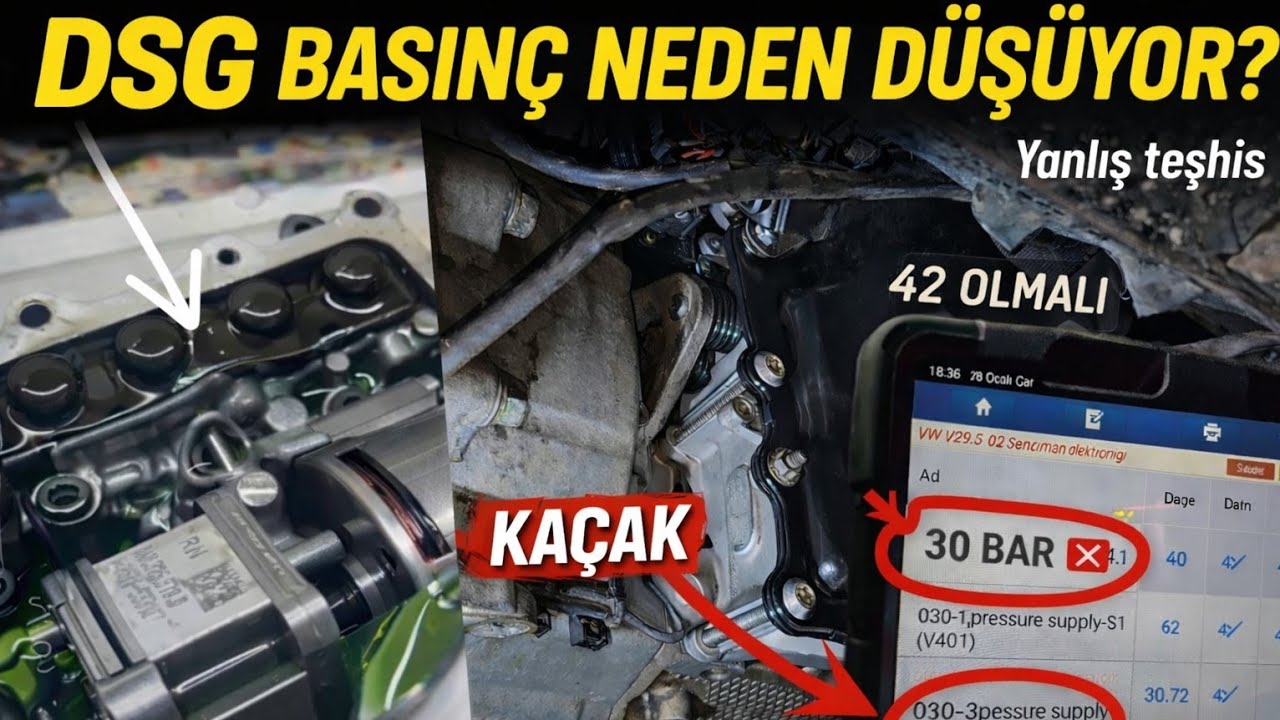 “DSG Sorunu 3 Ay Önce Yapılmış Ama… Basınç Kaçıyor!”