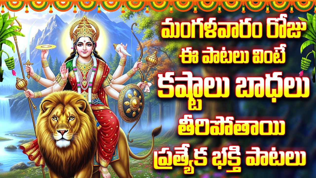 మంగళవారం రోజు ఈ పాటలు వింటే కష్టాలు బాధలు తీరిపోతాయి - BHAKTHI PATALU - SRI HANUMAN MANASASMARAMI