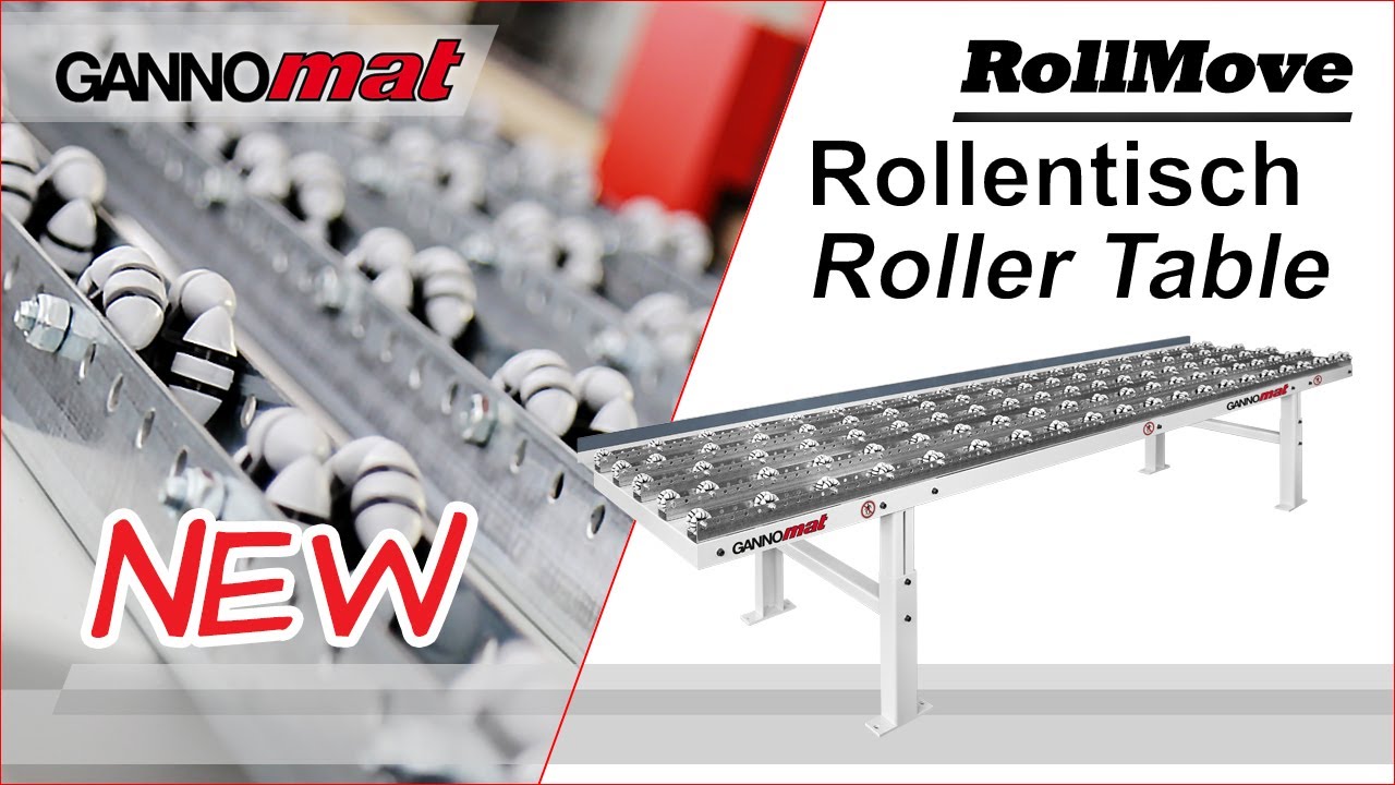 GANNOMAT RollMove - All-side roller table for case good handling [Allseits-Rollentisch]