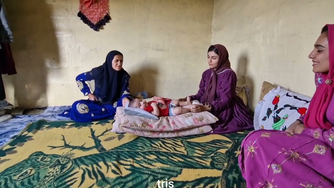 Soghra's encouraging visit to Amir's farm and his family