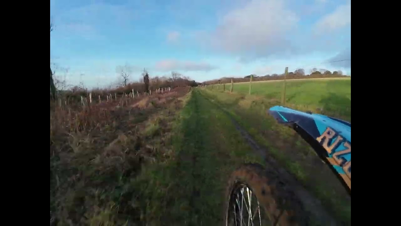Fun at speed and in the  mud  on my 79bike falcon pro #79bike #djiaction4