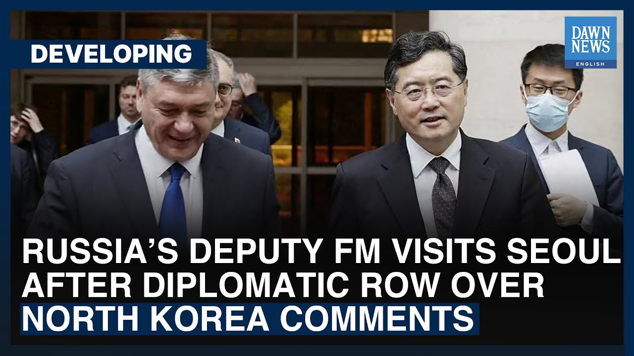 Russia’s Deputy FM Visits Seoul After Diplomatic Row Over North Korea Comments | Dawn News English