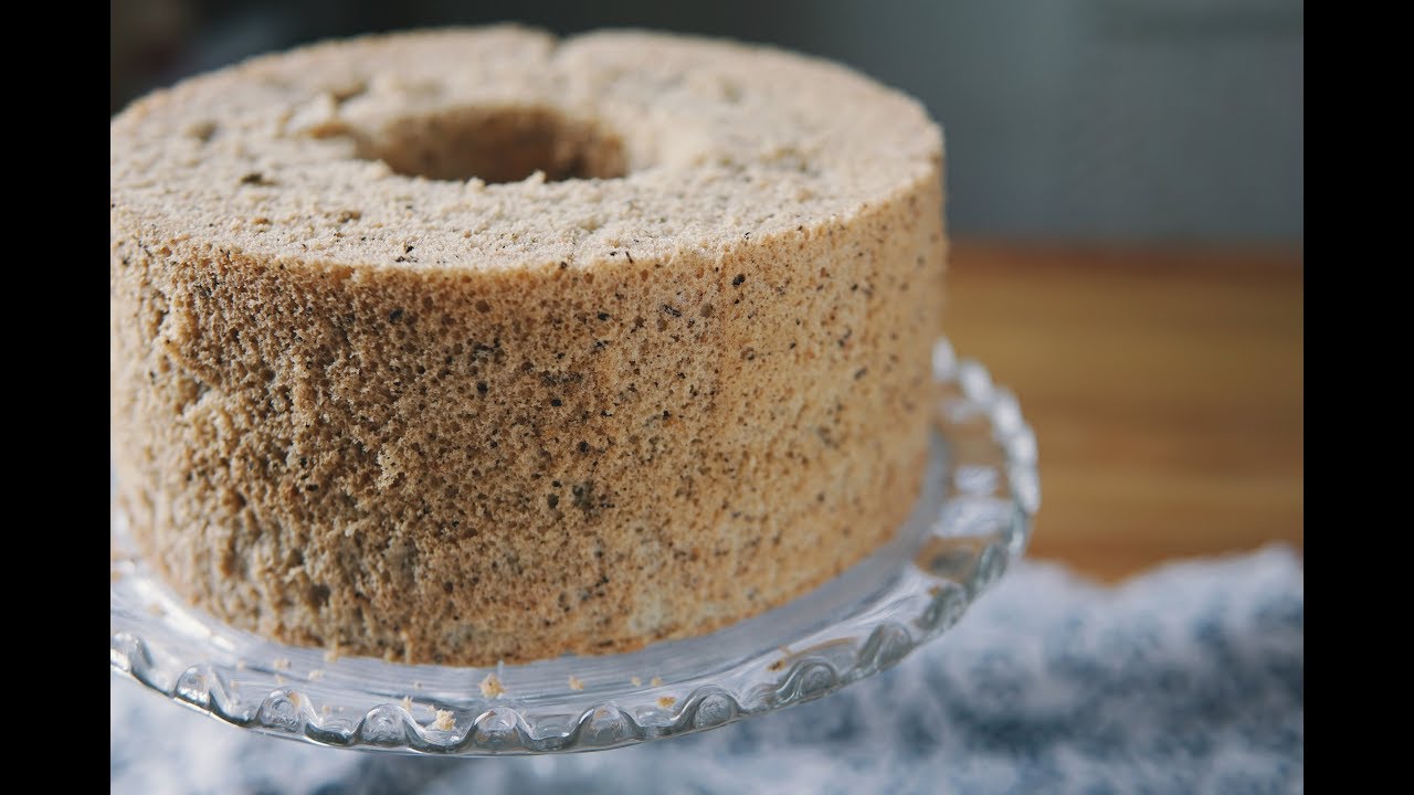 Earl Grey Chiffon Cake: 얼그레이 쉬폰 케이크