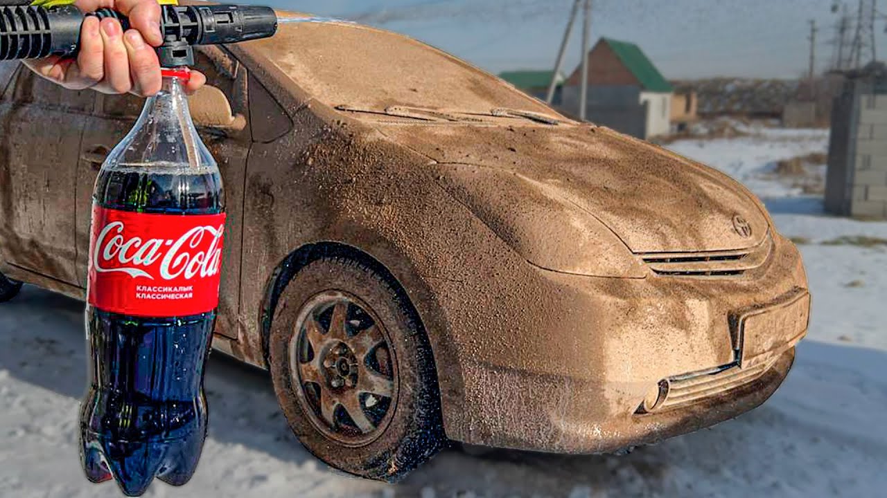 Cleaning My Dirty Car with Coca-Cola: Myth or Reality?