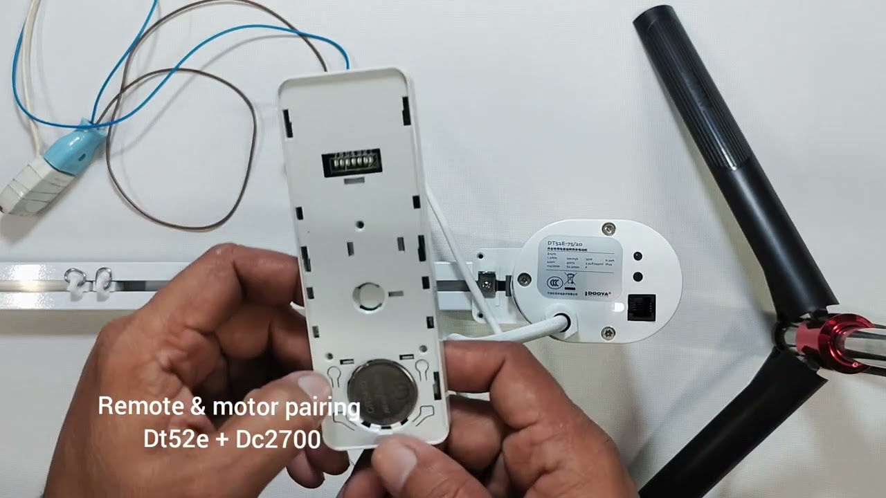 DT52E 75/20 || Dooya curtain motor || curtain remote|| auto curtain