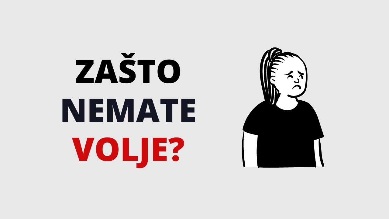 Motivacija OBJAŠNJENA - Zašto Nemate Motivaciju i Kako Se Motivisati