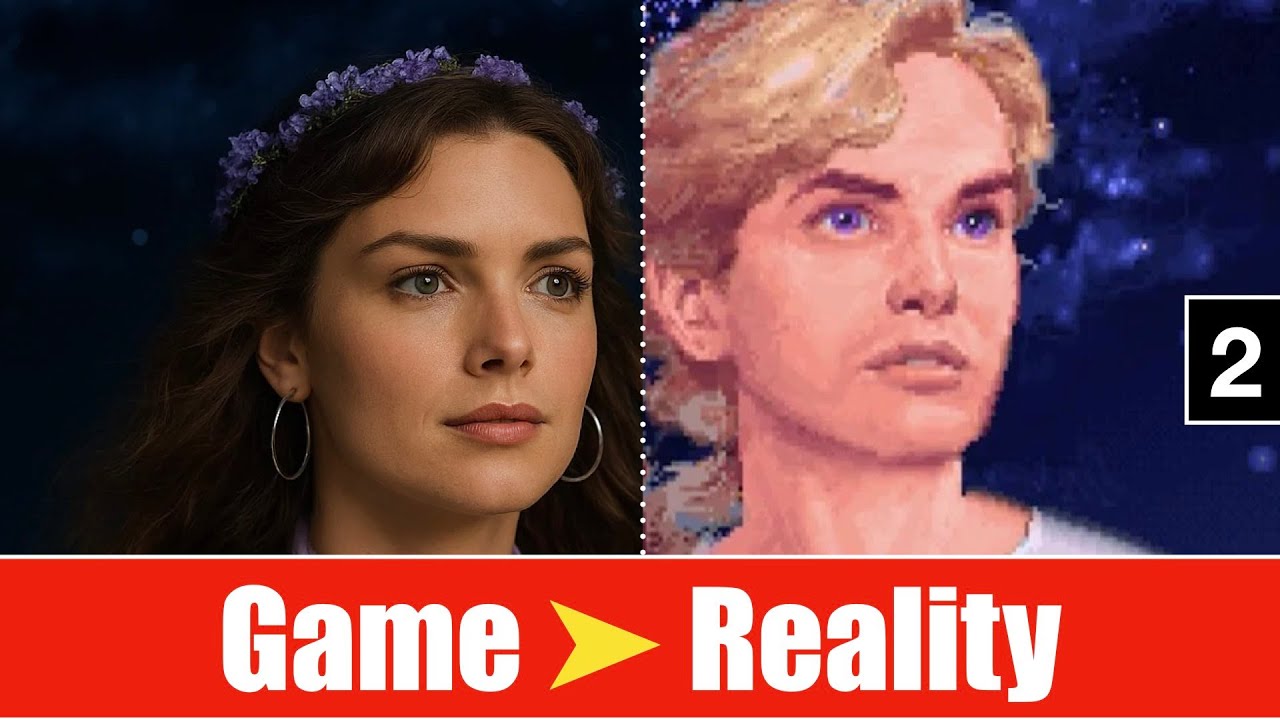 From Pixels to Photorealism (2) Classic Games reimagined by AI