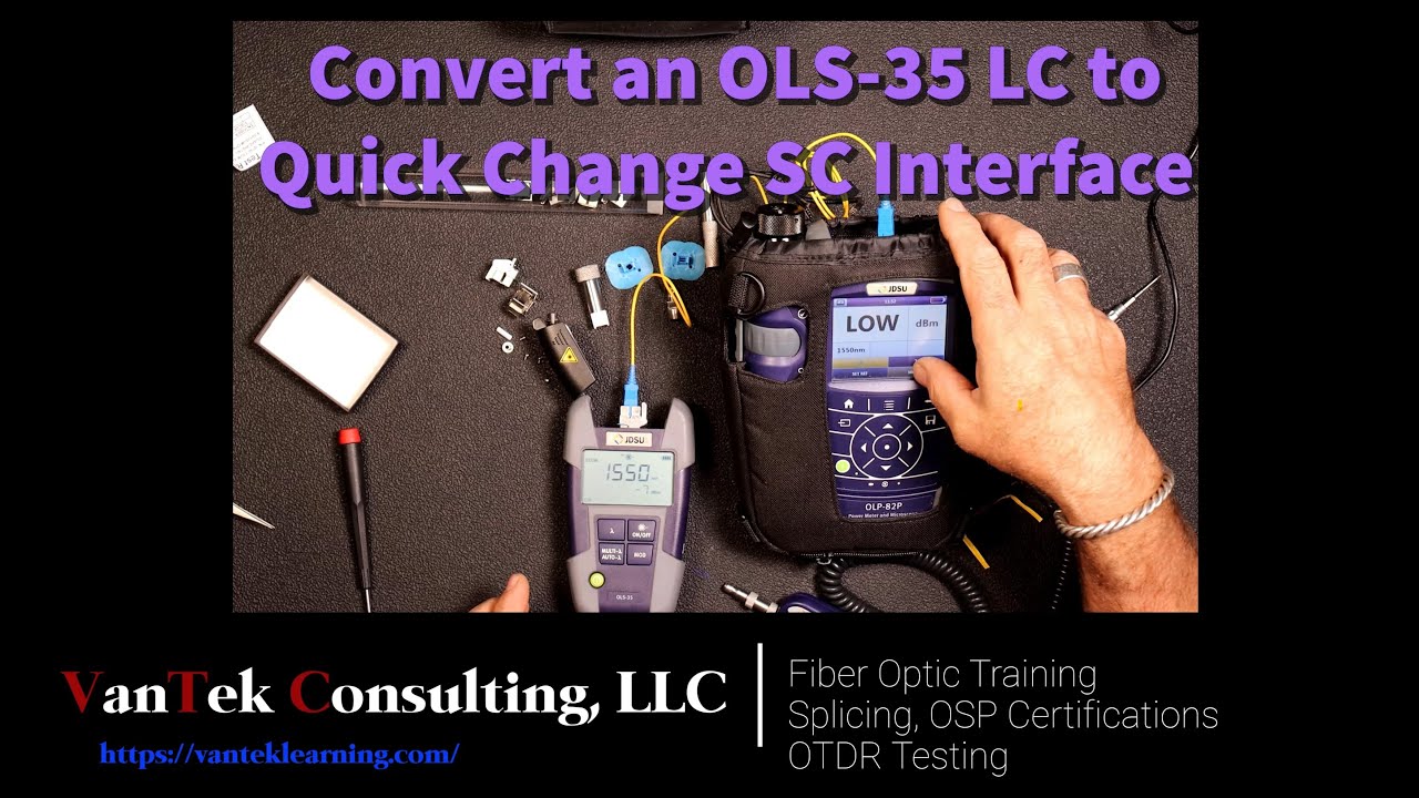 OLS 35 Quick Change Adapter Conversion