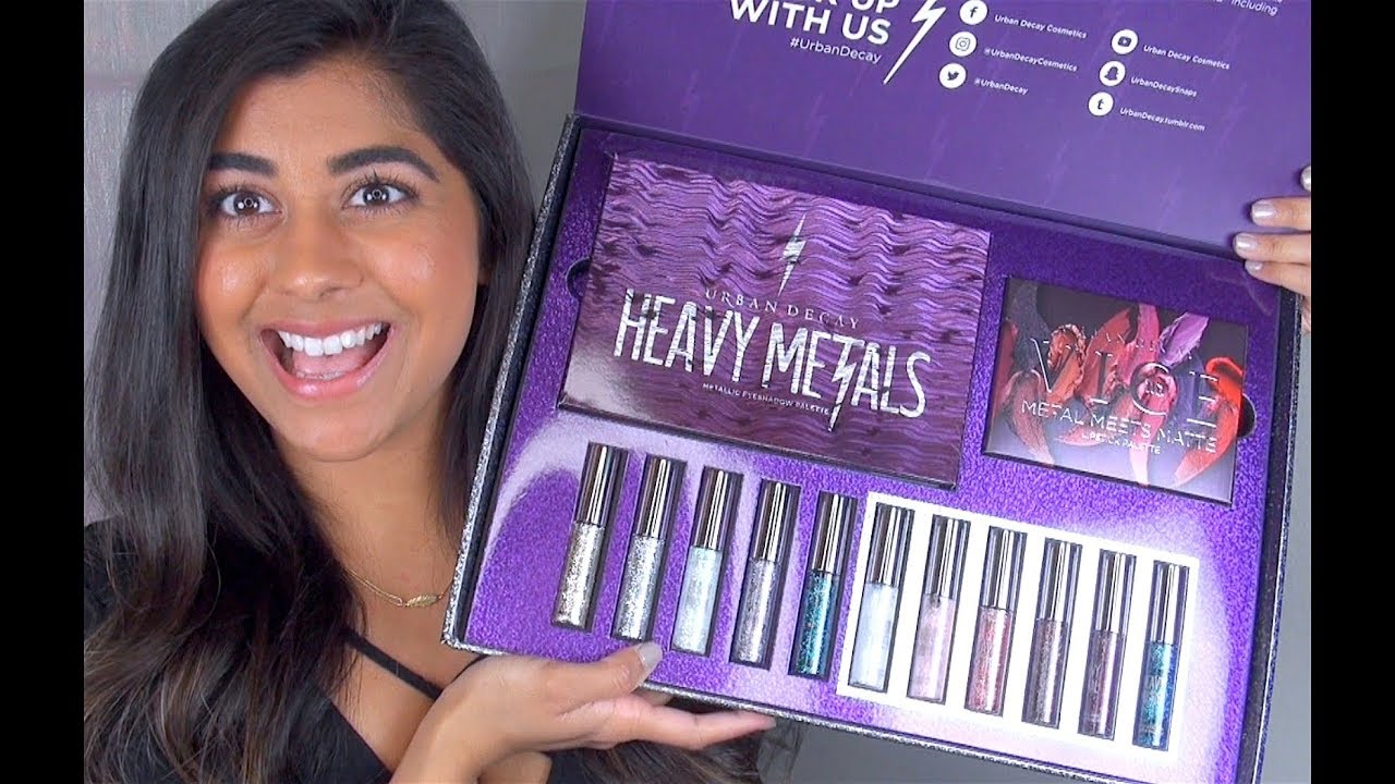 Urban Decay HOLIDAY Heavy Metals Collection: FULL Review & Swatches!