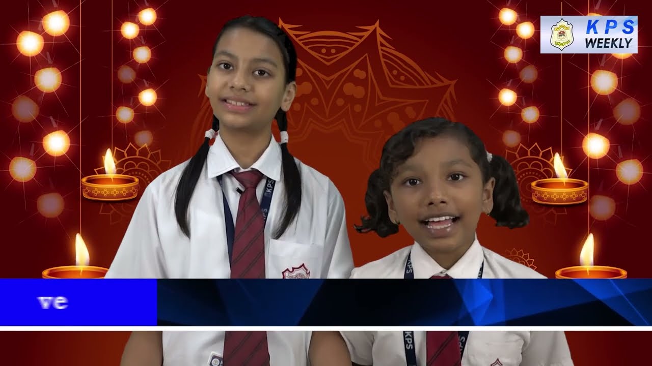 Krishna Public School, Raipur family wishes all a very happy and safe Diwali Festival,