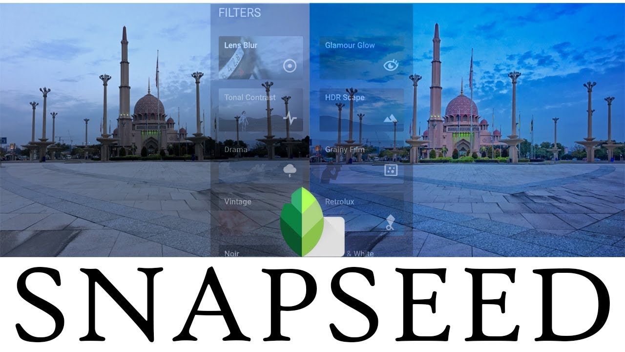 اقوى برنامج تعديل صور بالجوال 2 ..Snapseed Filters Tutorial