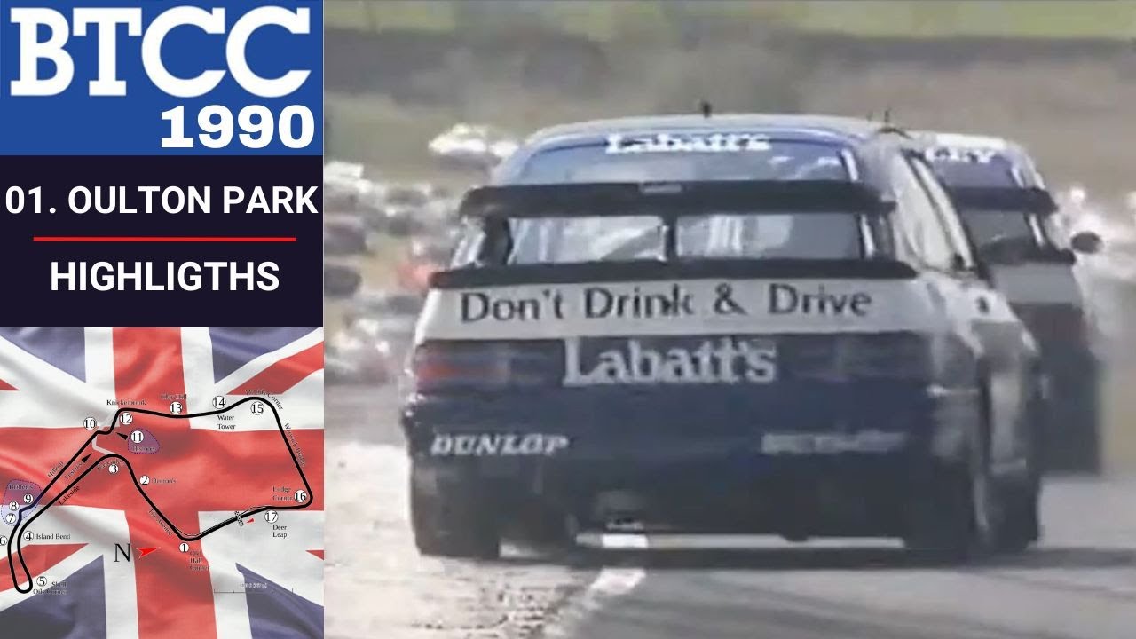 BTCC 1990  - Round 01. Oulton Park Highlights [Epic circuit]