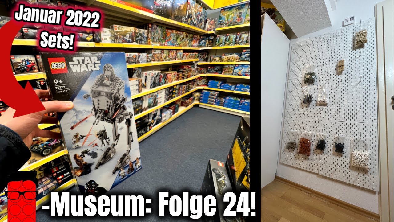 Große Pick a Brick Wand im Museum! | LEGO 2022 Sets gefunden 😎 | Museum Folge 24!